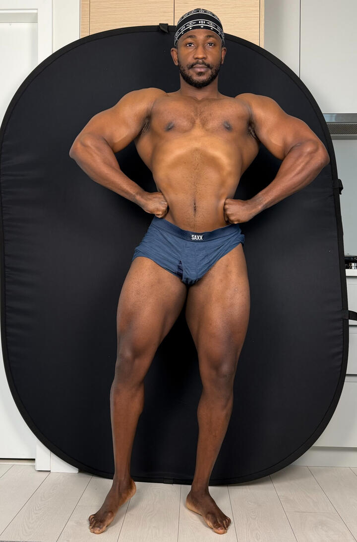 Jay Ekwere personal physique progress photo dated June 16, 2026